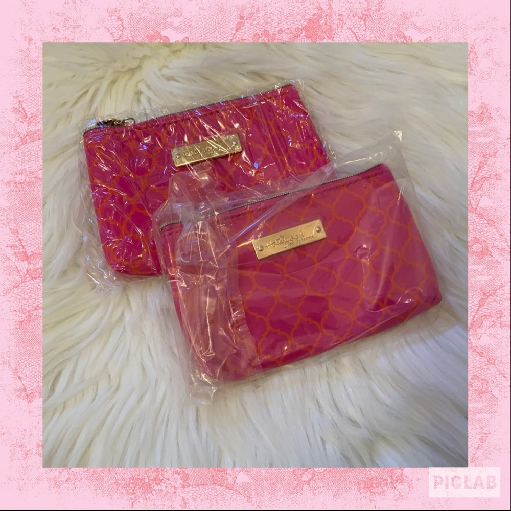 Hollywood Fashion Secrets Pouches - New x2